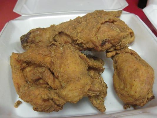 5 pieces fried chicken