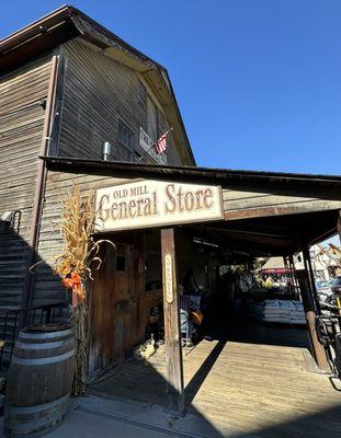 The Old Mill and General Store on October 24, 2023