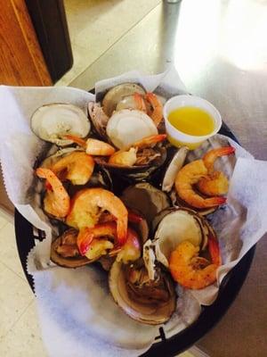 Clams & Shrimp!