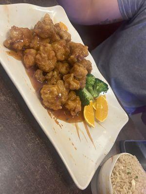 Orange chicken