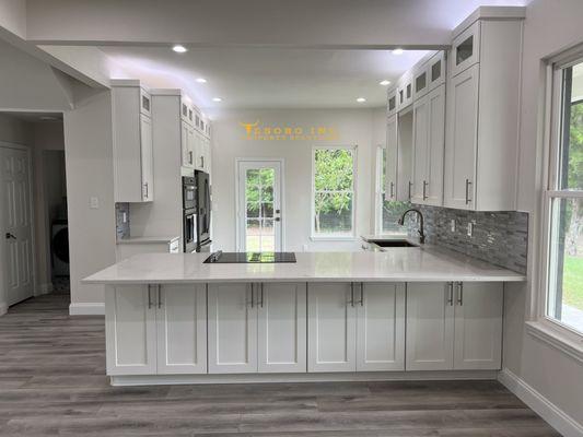 Brand new kitchen with all new appliances.