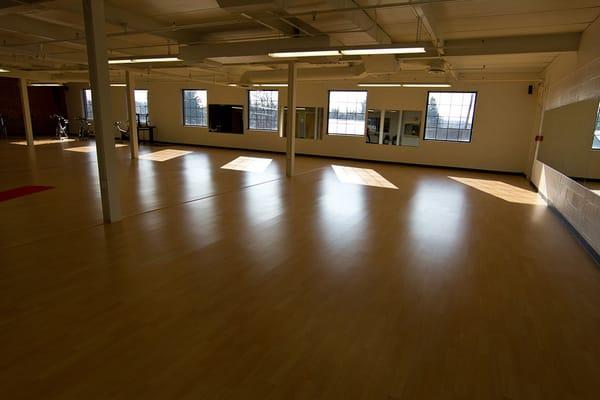 Dance studio area