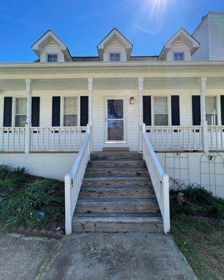 Before & After Patio Deck