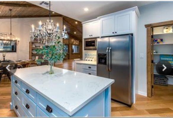 My kitchen after damage restoration