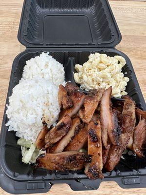 flame broiled chicken plate