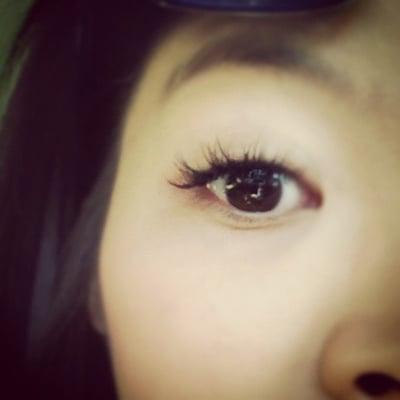 First time getting lash extensions by thanh