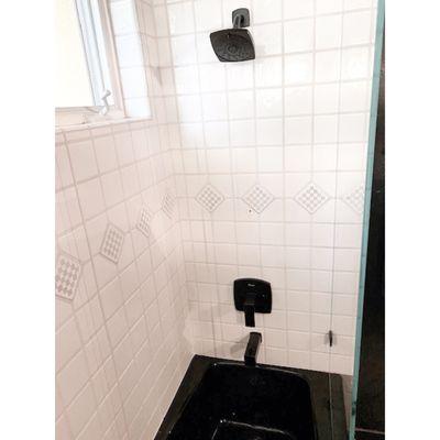 Before and After photos of two shower remodels in Sacramento.