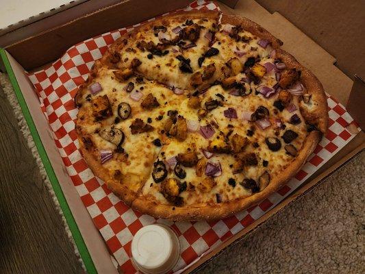 Tandoori Chicken Pizza