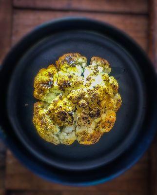 Turmeric roasted cauliflower