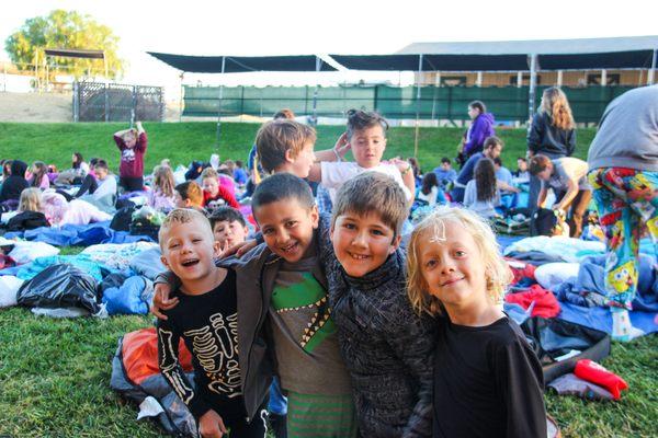 The morning of our Great Kinneret Sleepout! We all sleep under the stars.