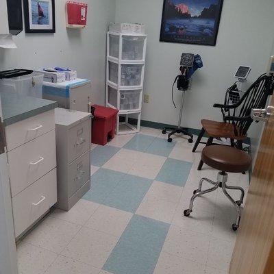 Our Drug screening room