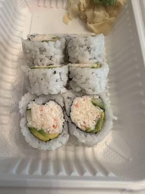 California roll to go