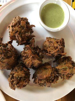 Kale fritters... super delicious!