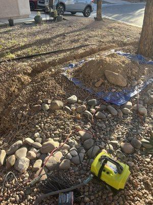 02/28/2024 Rodell found the water leak to be the main line & had to dig up the yard to reroute the new pipes.