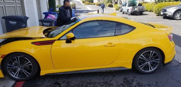 Frs windshield replacement.