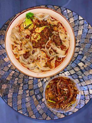 Pig Ear With Garlic, Chongqing Street Noodle (11/2022)