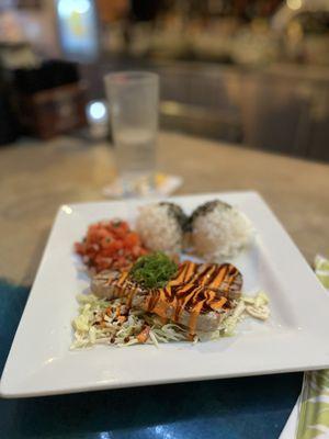 Fresh catch - grilled ahi