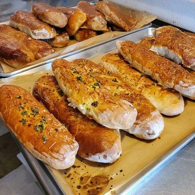 Fresh made hoagies