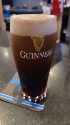 Having a nice Guiness