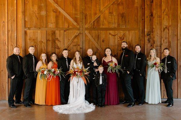 Barn door photo spot!