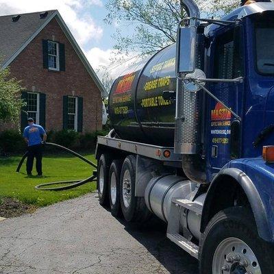 Residential Septic Tank Pumping