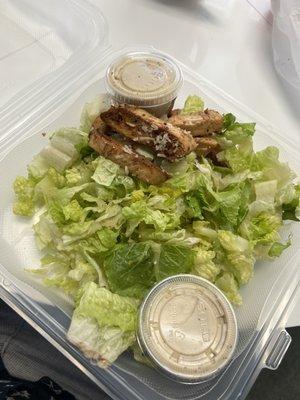 Cajun Chicken Caesar Salad