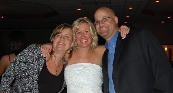 Dawn the Beautiful Bride and some friends