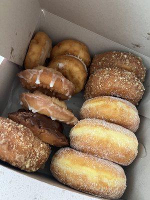 Dozen donuts assorted $18