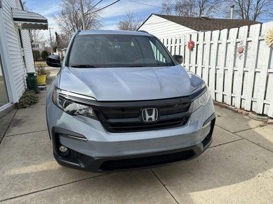 So happy with my 2022 Honda Pilot Trailsport