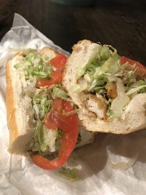 Crispy Chicken Sub (large)