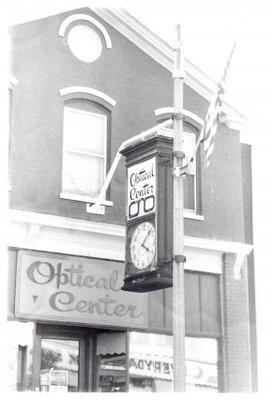 The Optical Center - at the same location for over 50 years, in one of the oldest structures on Church Street.