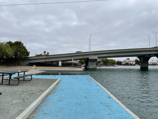 Boat Park where you can launch your boat, kayak, and paddle board