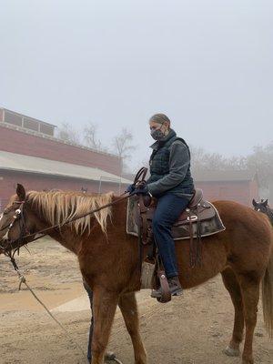 Horse riding