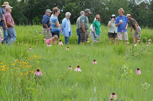 We offer one organized tour each summer that has grown very popular.