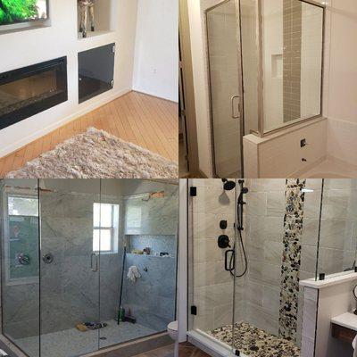 Shower door options