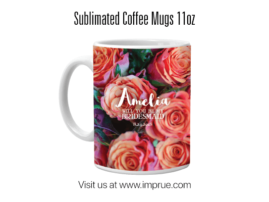 Sublimated Coffee Mugs 11oz