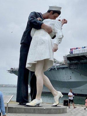 05.02.21 The Unconditional Surrender Statue (aka Kissing statue)