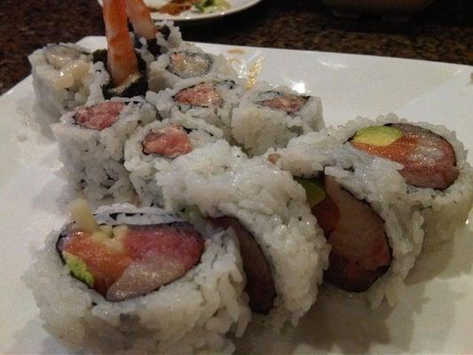 Jackie, Toshi & Spicy Tuna Rolls