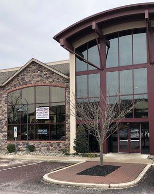 Entrance into office building.  Clinic is on the first floor on the left as you enter.