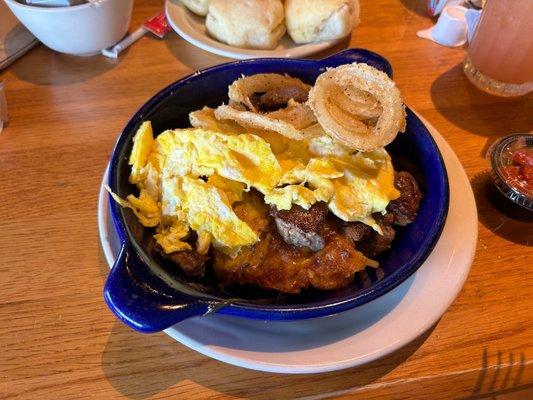 Steak n' Egg Hashbrown Casserole