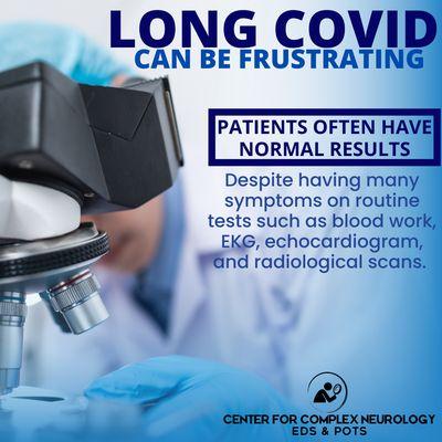 Long Covid can be frustrating