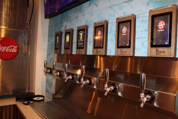 Just a few taps on our beer wall!