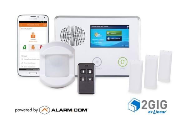 2gig and alarm.com give the best technology available. Affordable Updated protection for the people that matter most in our community.