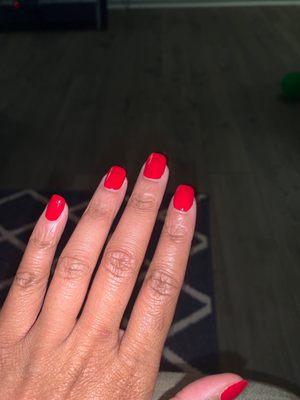 I love my nails! Exactly what I wanted.