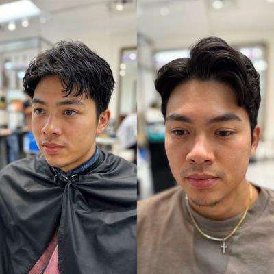 Men's perm