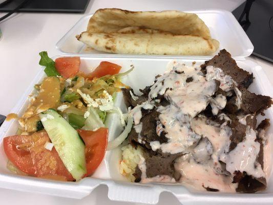 Doner Platter 10.60 post tax