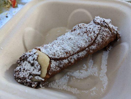 Chocolate chip cannoli