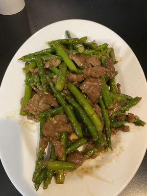 Asparagus Beef