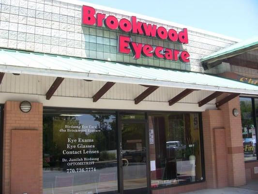 Front View of Brookwood Eye Care In Dogwood Road, Lawrenceville, GA.