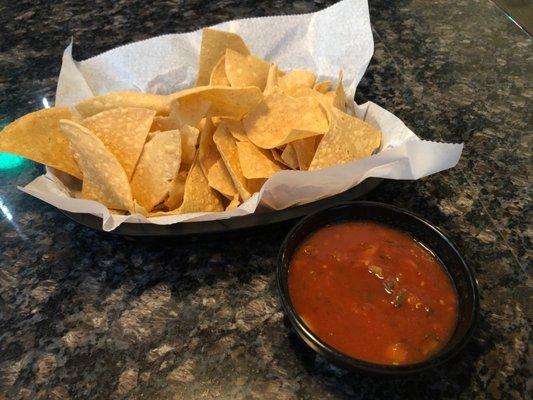 Salsa and Chips